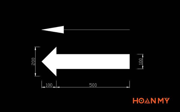 Top #2 Lệnh vẽ mũi tên trong Cad - Cách đơn giản nhất 2023