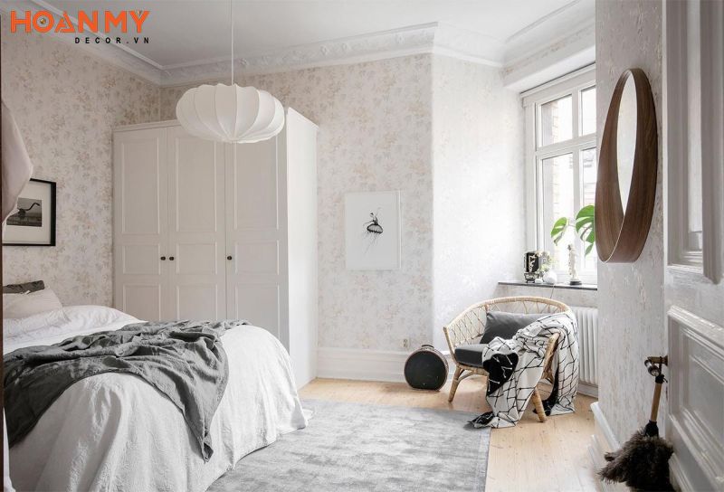 Phòng ngủ phong cách nội thất Scandinavian thư giãn, hài hoà