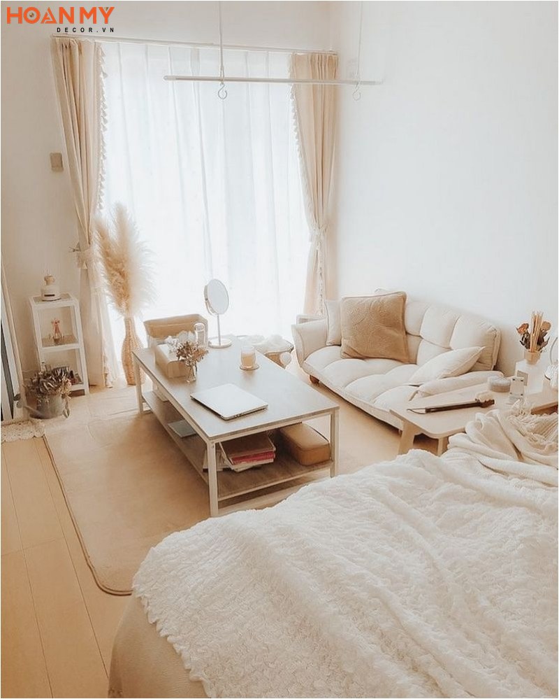 Top thiết kế phòng ngủ phong cách Hàn Quốc đẹp vintage cực dễ thương   Cleanipedia