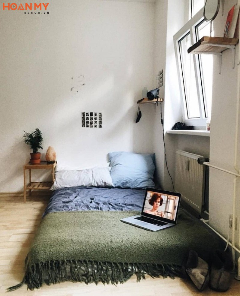 Trang trí phòng ngủ nhỏ tiết kiệm cho người đi làm có giấc ngủ ngon