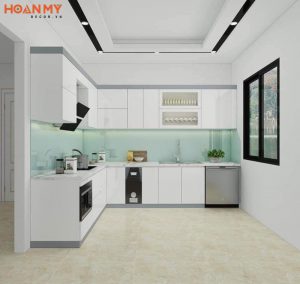 Chọn lựa chất liệu tủ bếp acrylic đẹp