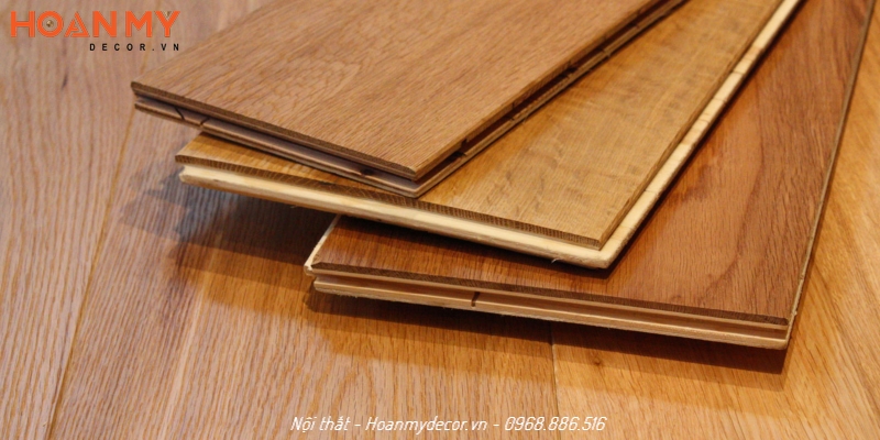 Bề mặt gỗ Laminate nhẵn, chống xước, dễ dàng lau dọn