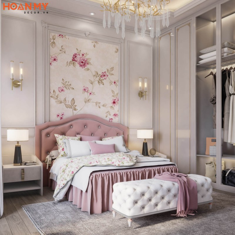 Thiết kế nội thất phòng ngủ sang trọng giúp bạn thoải mái hơn