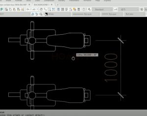 Sau khi dùng lệnh copy trong cad