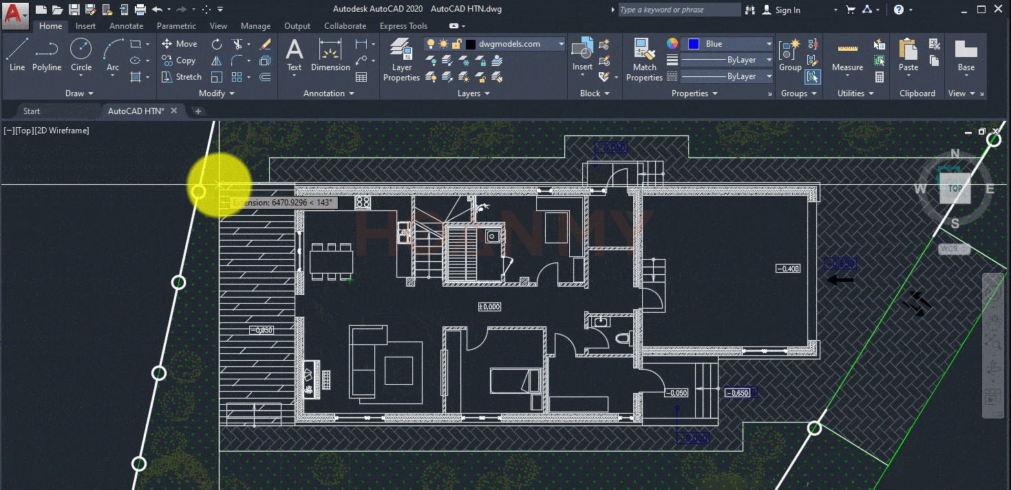 Lệnh XClip trong Cad