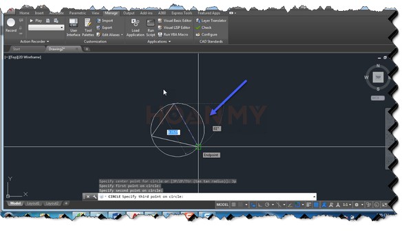 Cách vẽ hình Elip trong Cad đơn giản và hữu ích