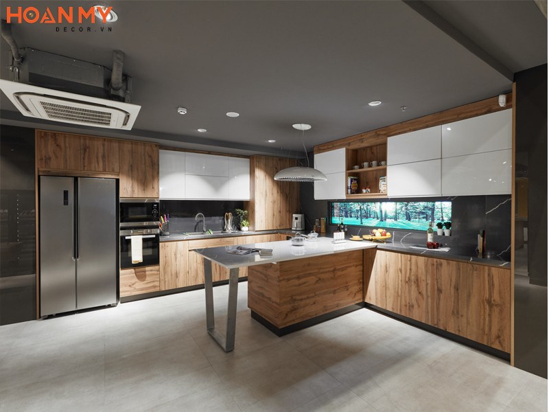 Tủ bếp bằng gỗ Plywood có khả năng chống ẩm vượt trội