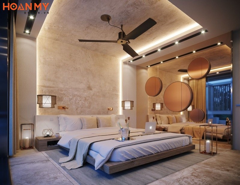 Thiết kế phòng ngủ phong cách Luxury sang trọng