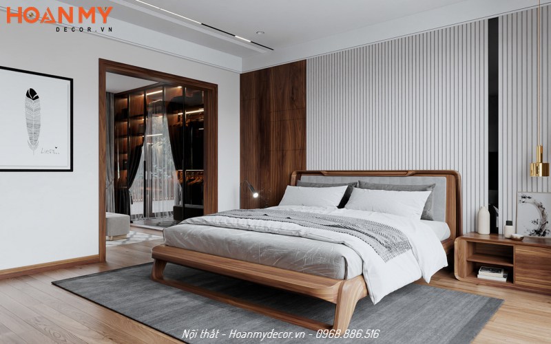 Sử dụng thảm trải sàn decor thẩm mỹ và tạo sự ấm cúng cho không gian phòng ngủ