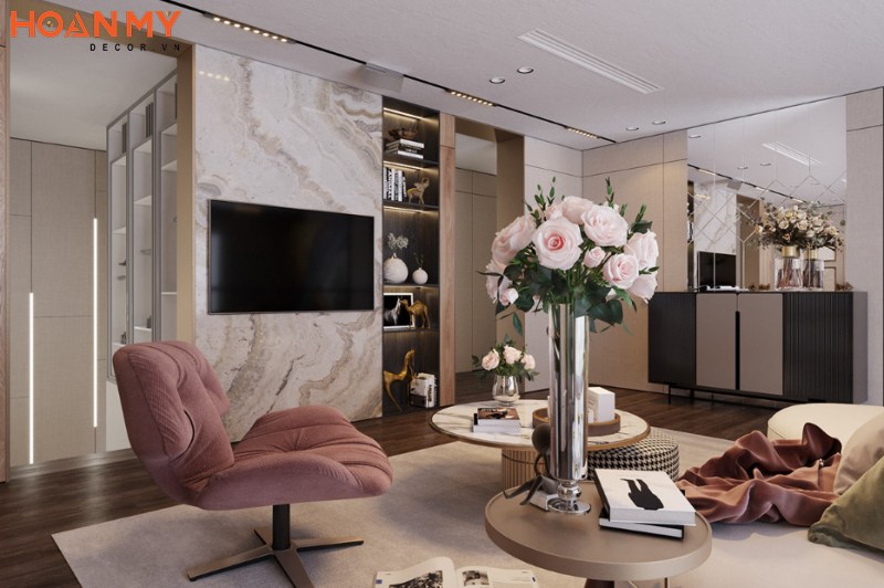 Căn hộ Penthouses 2 tầng sang trọng theo phong cách Luxury