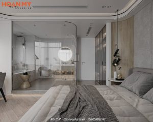 Không đặt nhà vệ sinh nằm ở giữa phòng ngủ
