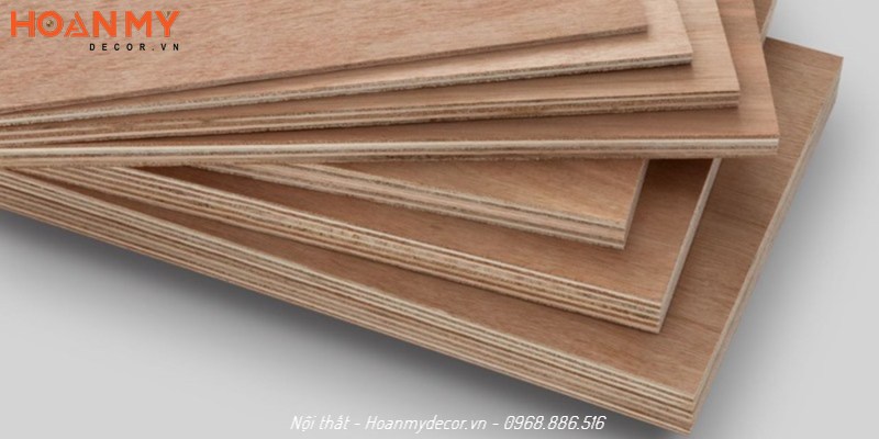 Ván plywood phủ melamine có tính thẩm mỹ cao
