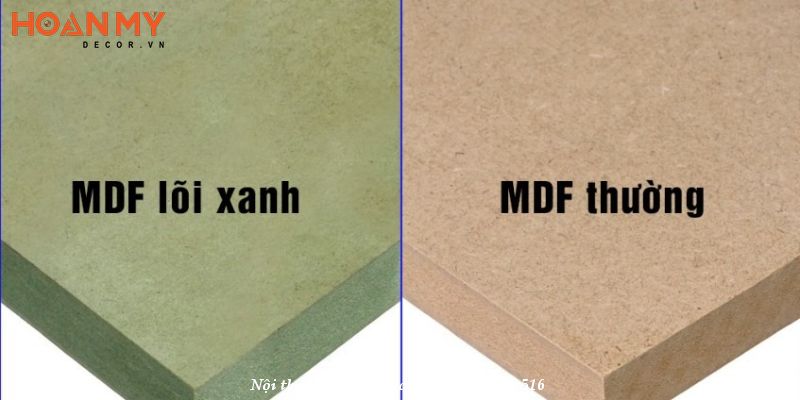 Có 3 loại gỗ MDF Thái Lan: Gỗ MDF thường, MDF chống ẩm và MDF chống cháy