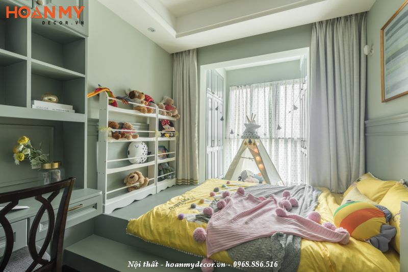 Trang trí phòng ngủ cho bé độc đáo