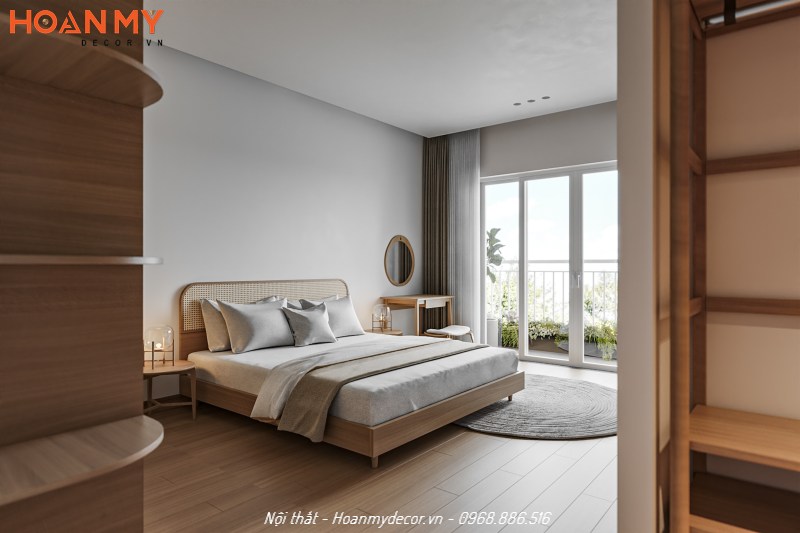 Thiết kế nội thất căn hộ chung cư Mandarin Garden 1 phòng ngủ