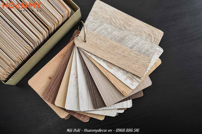 Mộc Phát có đa dạng cốt gỗ và lớp phủ bề mặt