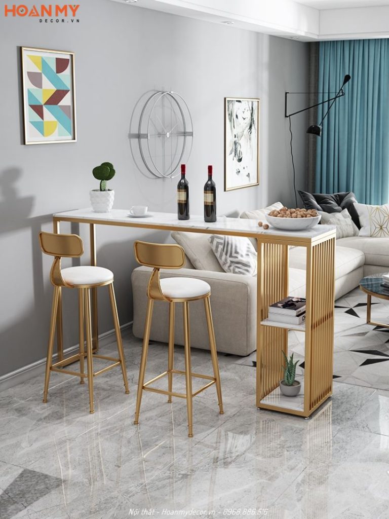 Top +100 Mẫu thiết kế Quầy Bar cho căn hộ chung cư đẹp 2026