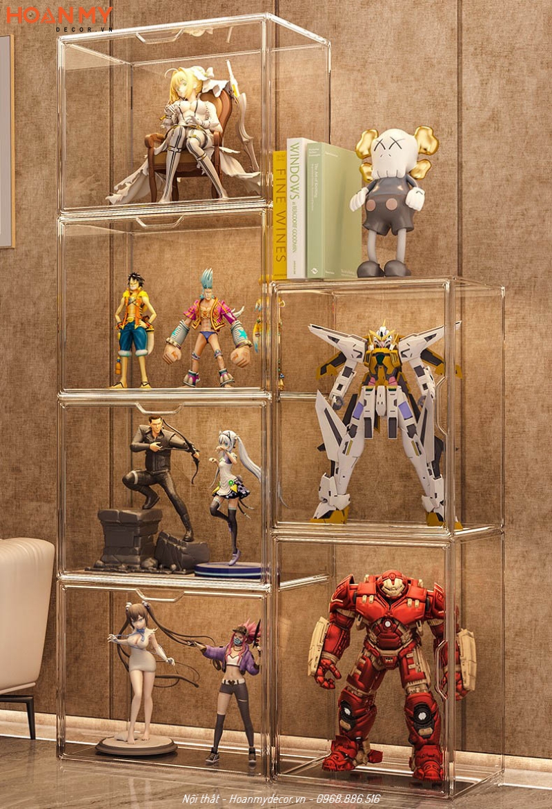 Tủ trưng bày mô hình anime