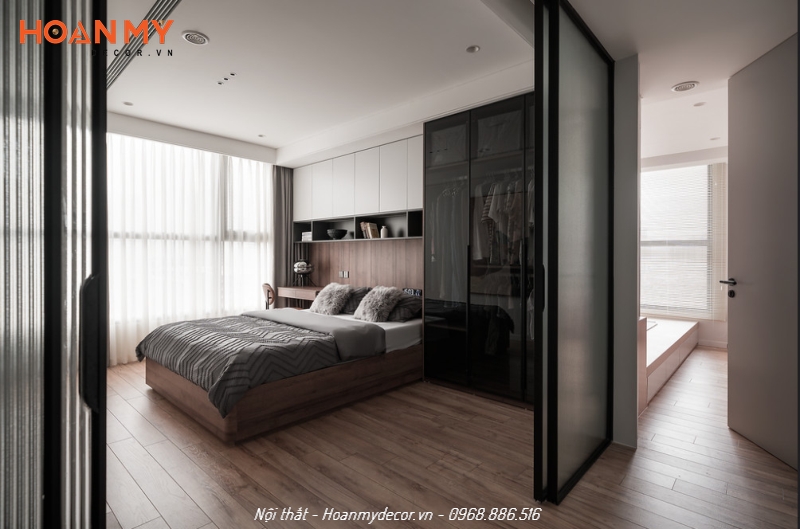 Mẫu thiết kế nội thất chung cư Diamond Residence 3 phòng ngủ