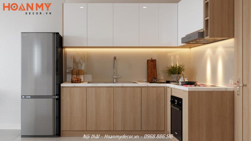 Tủ bếp Composite an toàn, bền đẹp