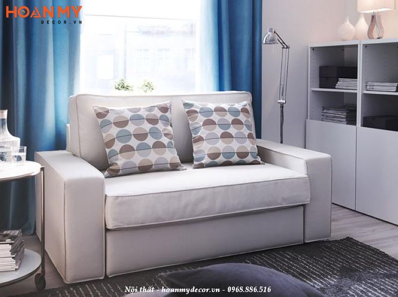 Mẫu giường thông minh kết hợp sofa đẹp, hiện đại