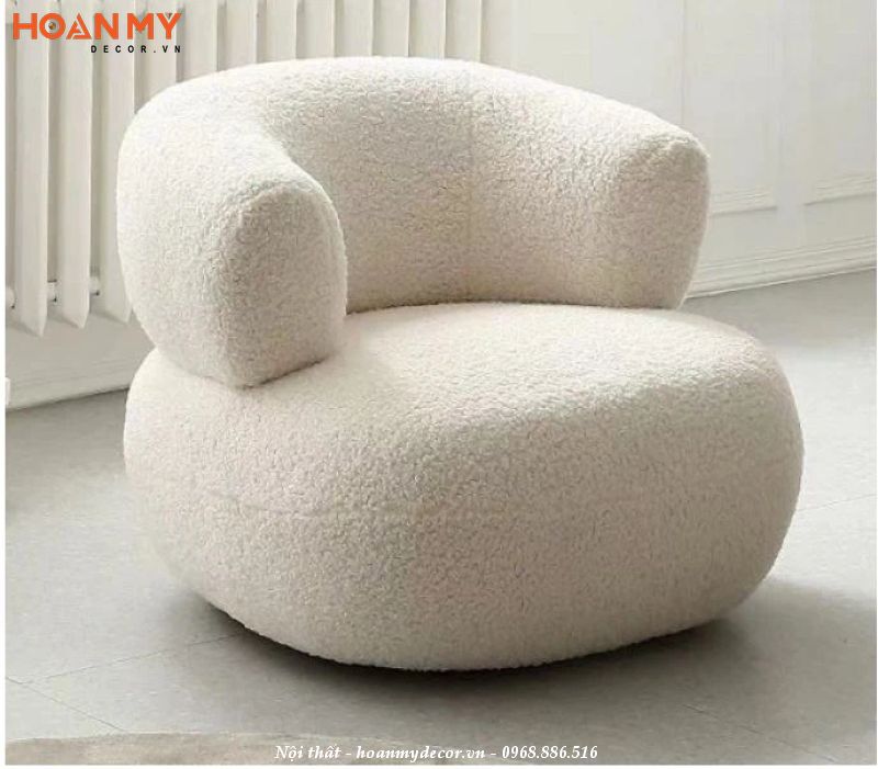 Sofa lông cừu có khả năng chống mài mòn và độ bền cao