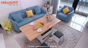 Ghế sofa kết hợp bàn ăn là một giải pháp tuyệt vời cho những căn hộ nhỏ