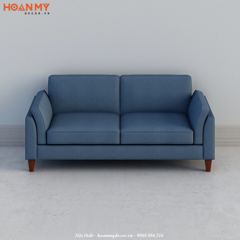 Ghế sofa màu xanh ghi