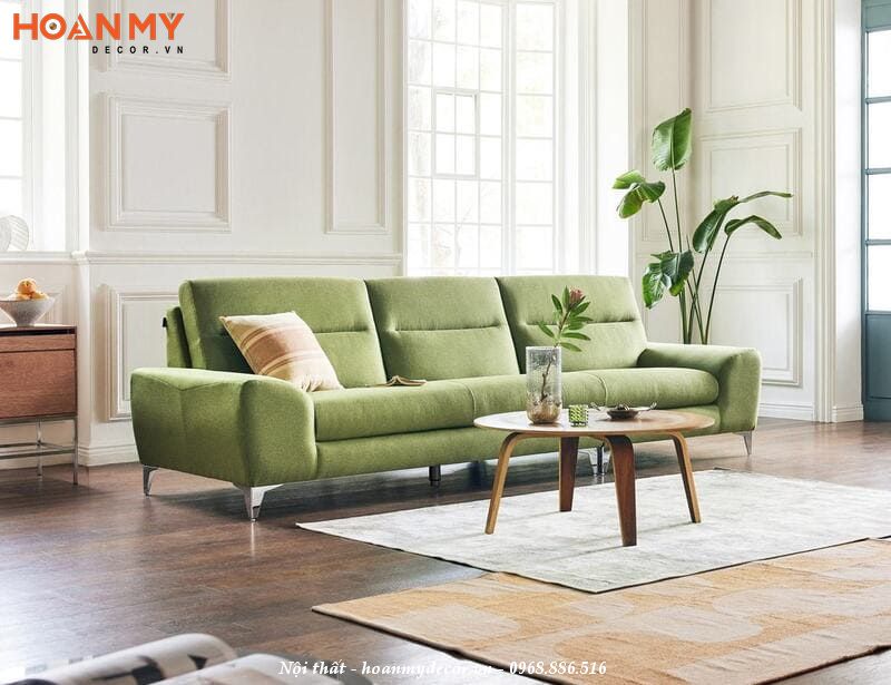 Sofa màu xanh lá cây