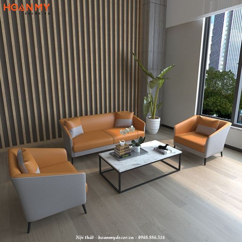 Chọn kiểu dáng và phong cách của sofa phù hợp với không gian tổng thể của văn phòng