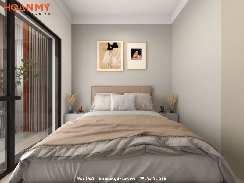 Thiết kế phòng ngủ theo phong cách nội thất minimalist đẹp