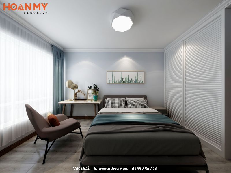 Thiết kế nội thất phòng ngủ theo phong cách Minimalist