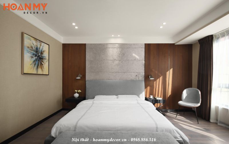 Mẫu thiết kế phòng ngủ phong cách Taiwan sang trọng, tiện nghi, hiện đại