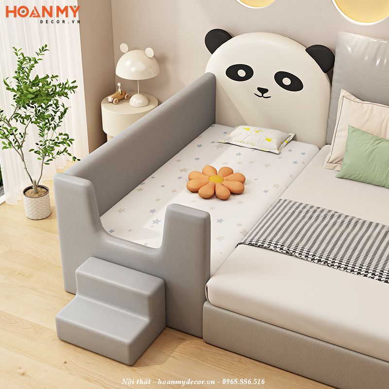 Giường cũi cho bé trai 0 - 2 tuổi ở cùng bố mẹ an toàn, ấm cúng