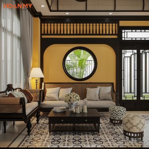 TOP +47 Mẫu thiết kế nhà phố phong cách Indochine đẹp 2026