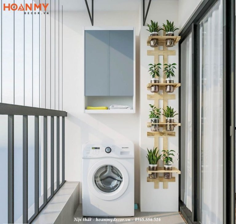 #5 Ý tưởng thiết kế phòng giặt phơi đẹp, tiện nghi nhất 2026