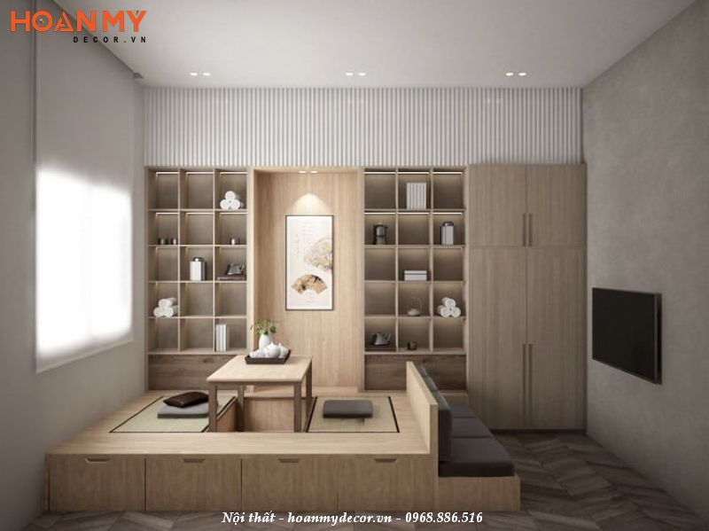 Thiết kế nội thất theo phong cách Hàn Quốc thường đơn giản, đặt sự tinh tế lên hàng đầu