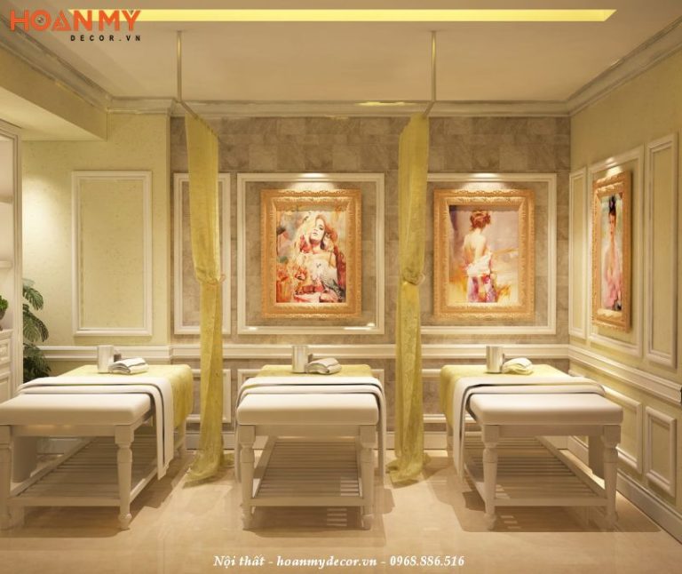 +99 Mẫu thiết kế nội thất Spa Đẹp, Chuyên nghiệp, Hút khách