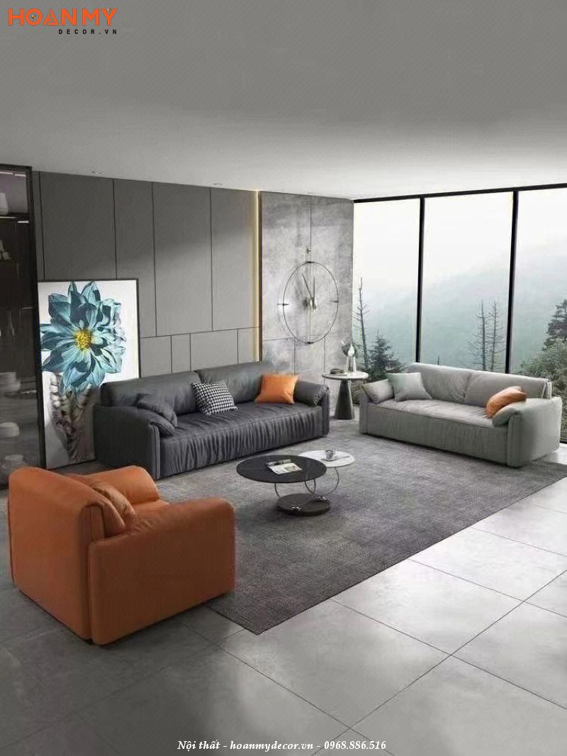 Thiết kế thi công sofa phong cách Ý