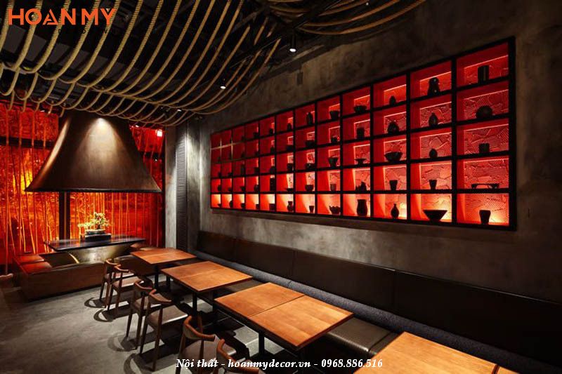 Nội thất nhà hàng theo phong cách Trung Hoa