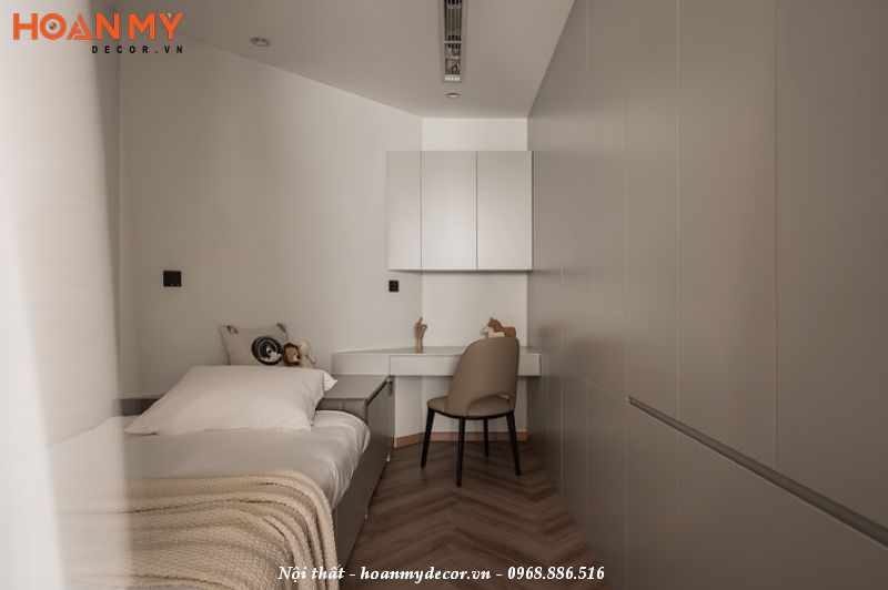 Thiết kế nội thất chung cư Sun Ancora Residence 2 phòng ngủ 