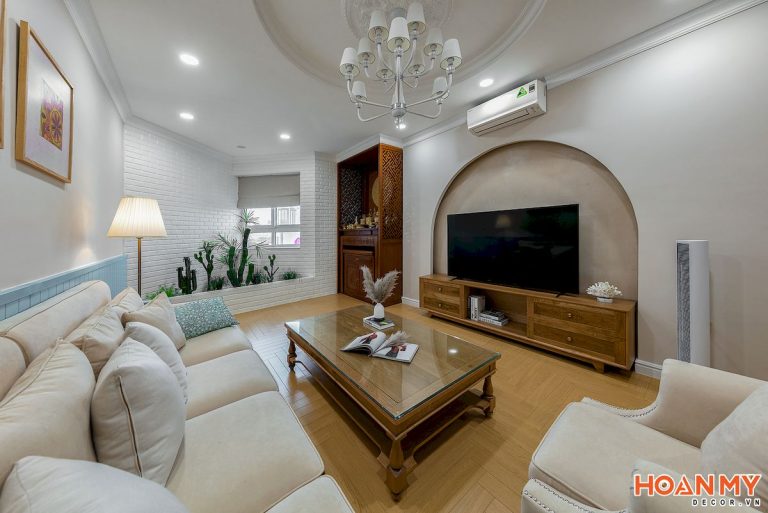 Thi công nội thất căn hộ Vimeco Tower Nguyễn Chánh – HM22