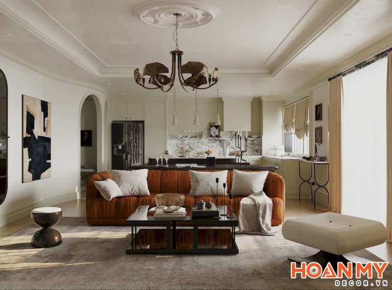 Thiết kế nội thất biệt thự Vinhomes Riverside (Anh Ngọc Anh) – HM48