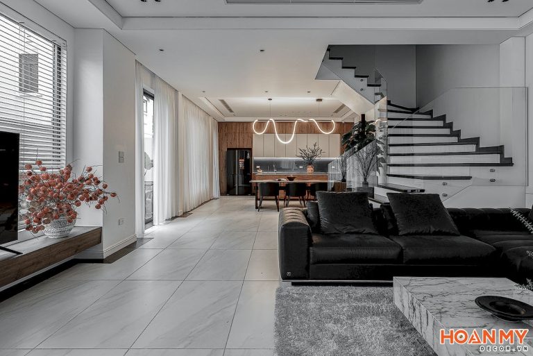 Dự án Thiết kế nội thất nhà liền kề Geleximco 60m2 – HM10