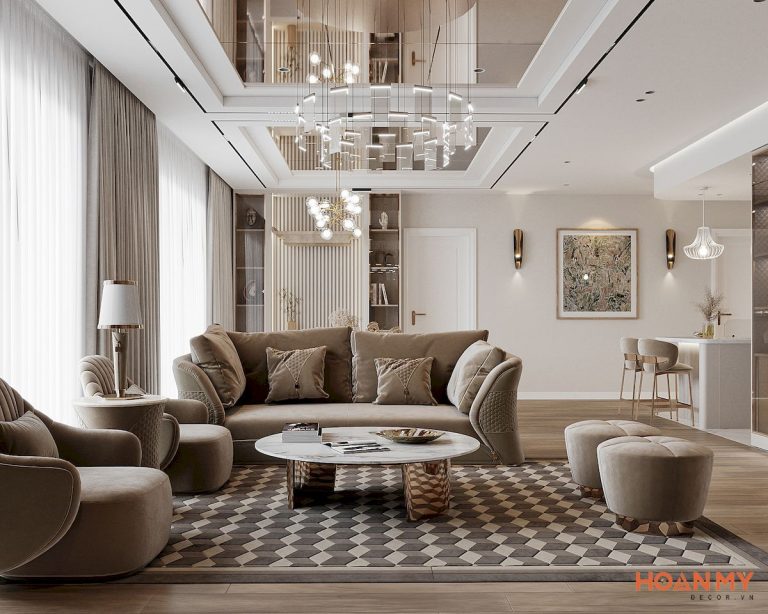 Dự án thiết kế nội thất căn hộ Time City – HM92